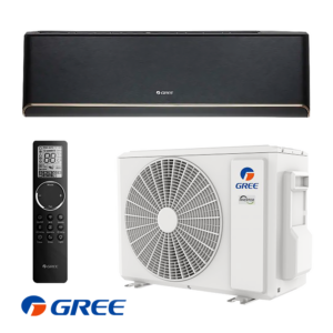 Инверторен климатик Gree Airy GWH24AVEXF-K6DNA1A - черен