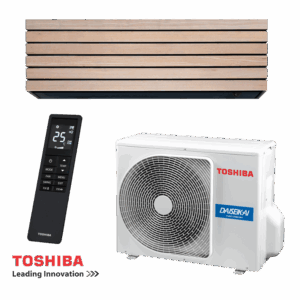 Инверторен климатик Toshiba Super Daiseikai 10 WOOD RAS-B18S4KVDG-E / RAS-18S4AVPG-E